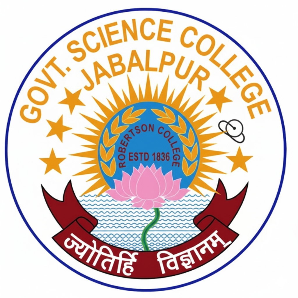 Official emblem of Government Science College, Jabalpur